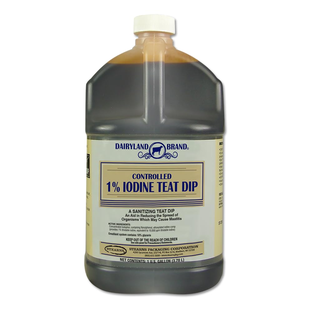 STEARNS 1% Controlled Iodine Teat Dip - 1 Gallon