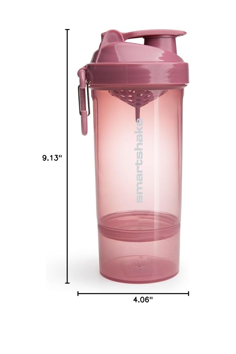 Smartshake Plastic Protein Shaker Bottle 800 ml