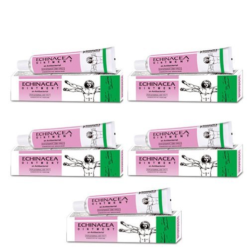 Dr. Bakshi's BAKSON'S HOMOEOPATHY Bakson's Echinacea Ointment - 5 Pack of 25g