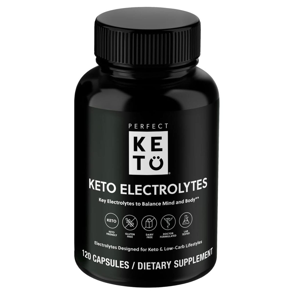 Perfect Keto Electrolytes Hydration Supplement - 120 Capsules