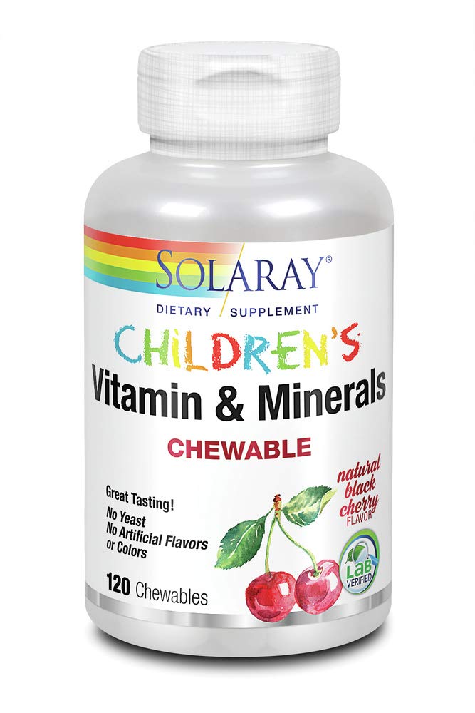 Solaray Children's Chewable Vitamins & Minerals - 120 Chewables