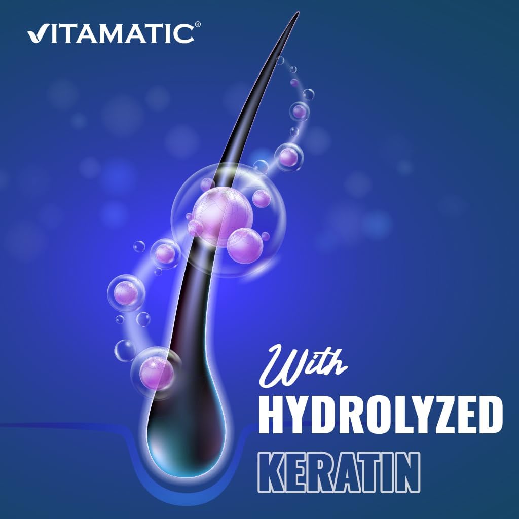 Vitamatic High Potency Biotin 20000 mcg (20mg) with Keratin 100mg