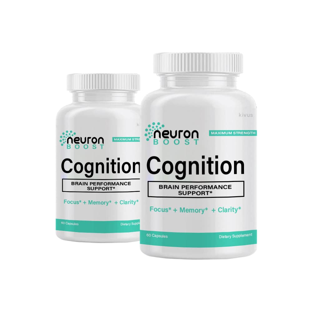 kivus Neuron Boost Cognition Brain Performance Support - 120 Capsules