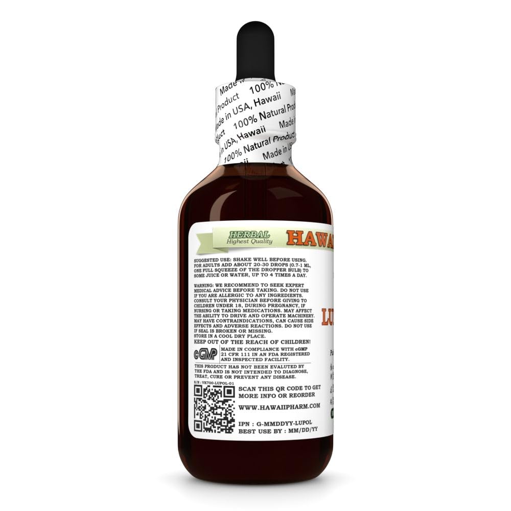 Hawaii Pharm Lungwort (Pulmonaria officinalis) Leaf Alcohol-Free
