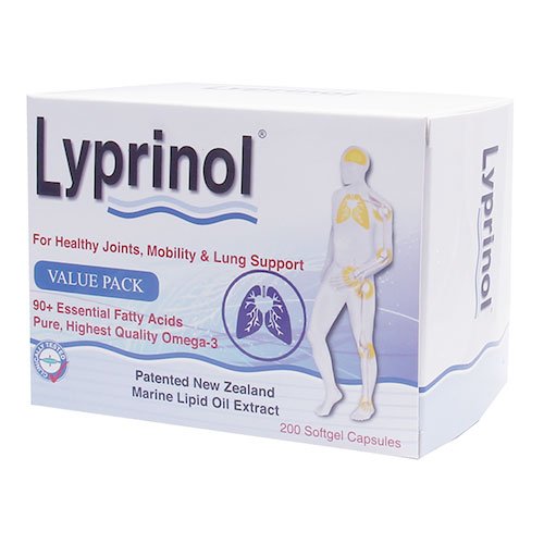 Lyprinol PCSO-524 New Zealand Green Lipped Mussel Joint Support - 200 Capsules - image 2