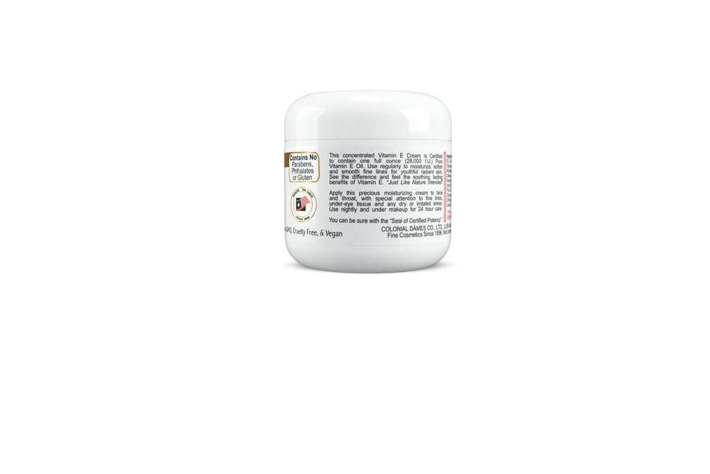 Colonial Dames Vitamin E Moisturizing Cream 28,000 IU - 4 oz - image 2