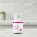Generic Biotin Advanced Hair Skin & Nails Supplement - 60 Vegetarian Capsules - image 4