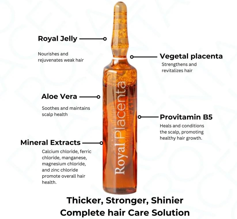 Cosmofarma Royal Placenta Hair Lotion - 4.1 Fl Oz - image 4