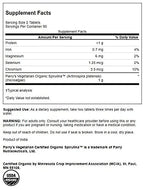 Swanson Certified Organic Spirulina 500 mg - 360 Tablets - image 2