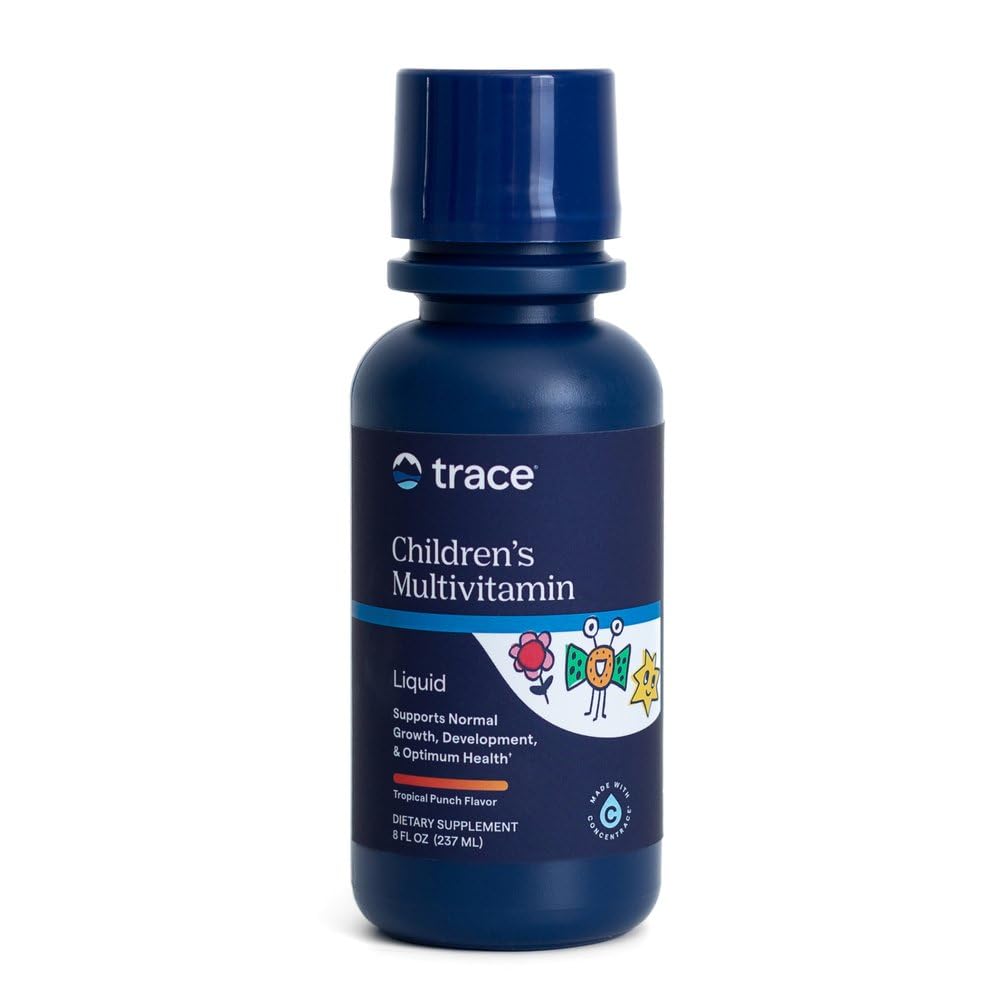 Trace Minerals Children's Multivitamin Liquid Tropical Punch - 8 fl oz