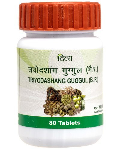 Divya Yog Mandir Tryodashang Guggul Herbal Supplement - 1 Unit