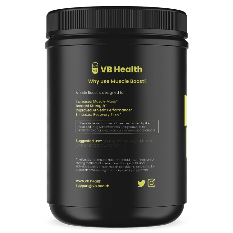 VB Health Creatine Monohydrate Powder - 60 Servings - image 2