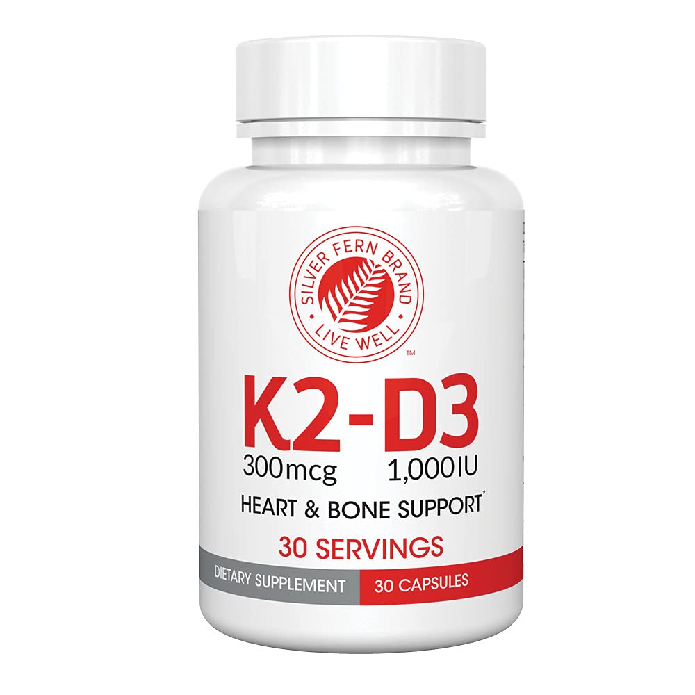 Silver Fern Vitamin K2-D3 Supplement Brand - Natural