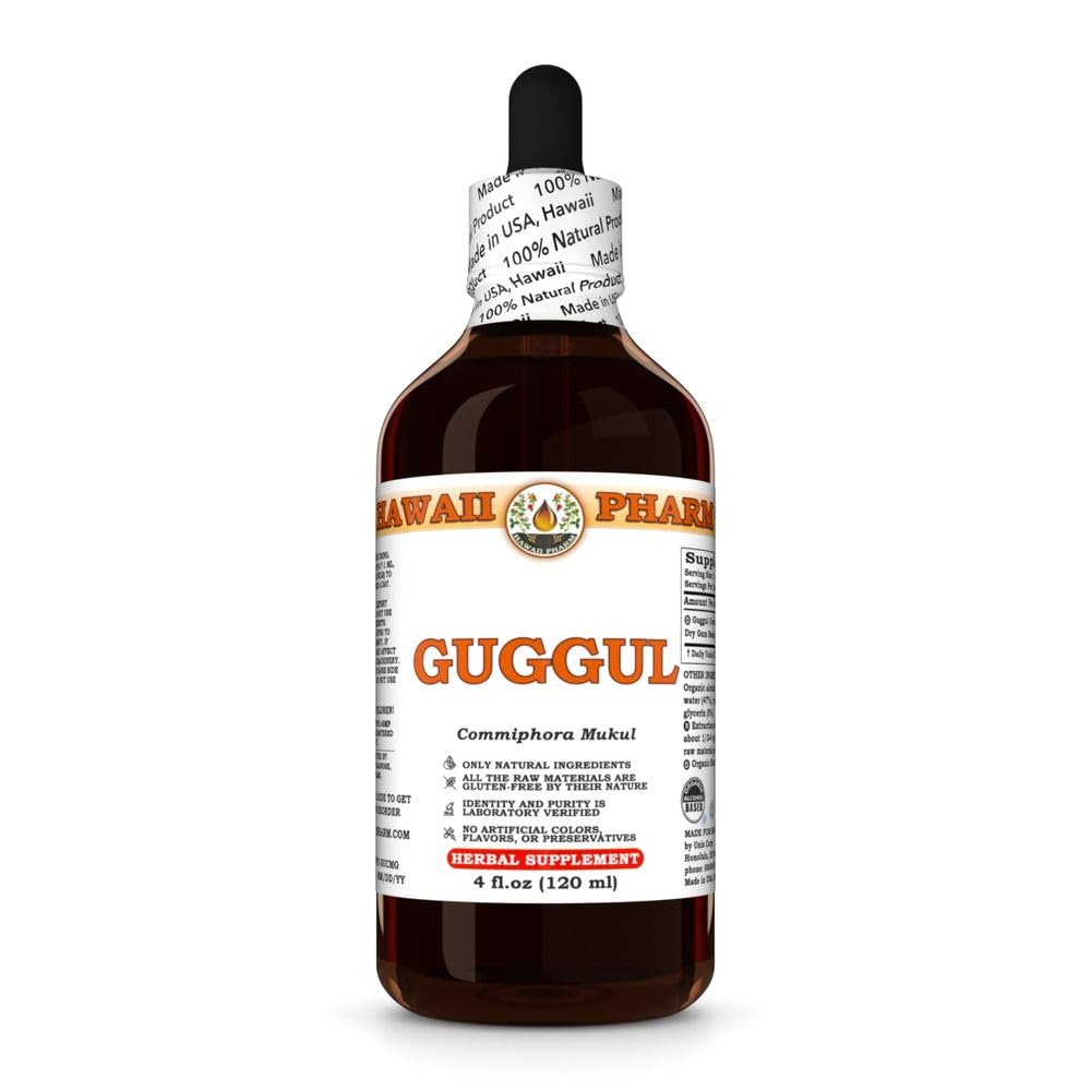 Hawaii Pharm Guggul (Commiphora Mukul) Resin Liquid Extract
