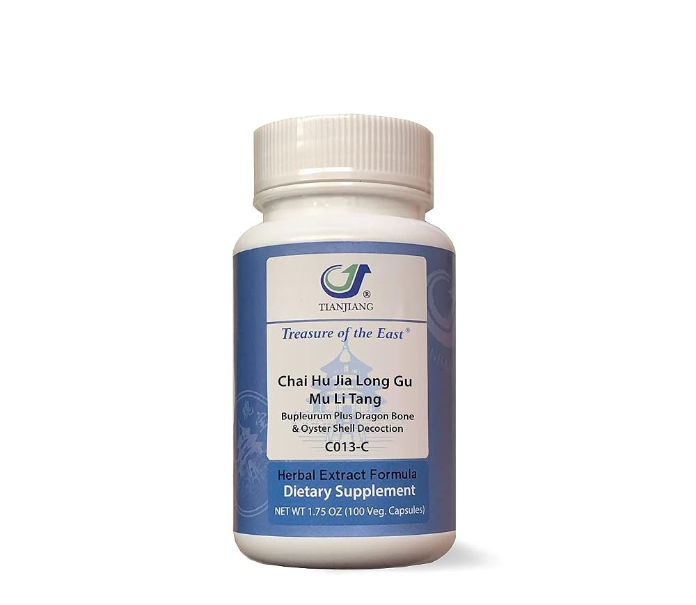 Treasure of the East Bupleurum Plus Dragon Bone Oyster Shell - 100 Capsules