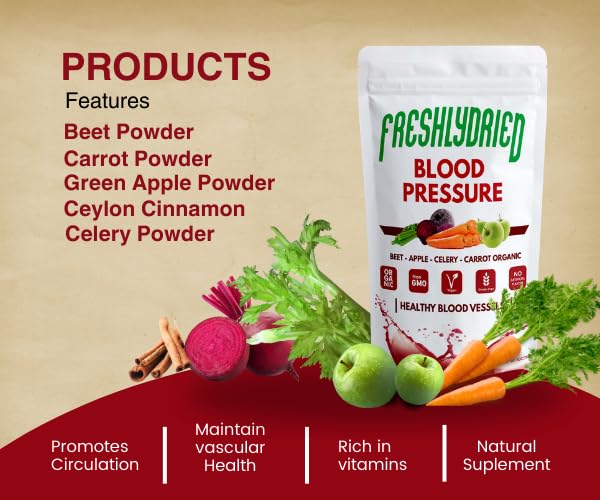Freshlydried Blood Pressure Powder with Ceylon Cinnamon - 6 Ounces - image 2