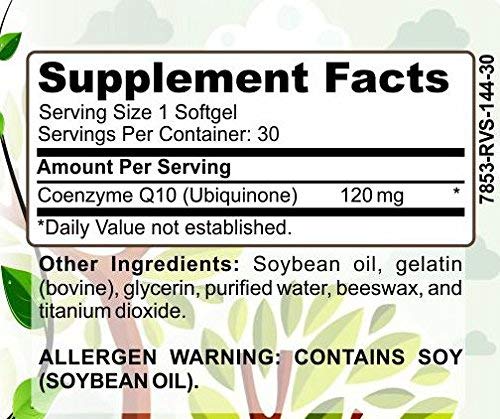 Herbal Forest CoQ10 120mg - 1 Softgels - image 2