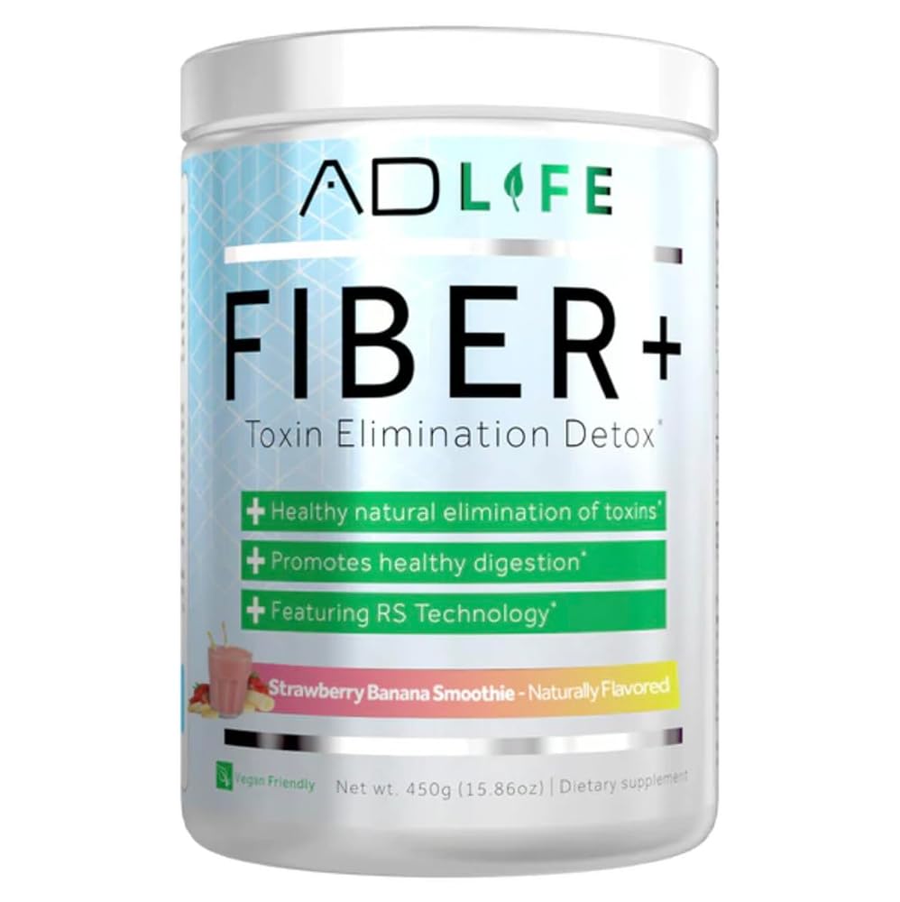 AD LIFE Project AD Fiber+ Vegan Fiber Supplement Powder - 30 Scoops