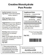 NuSci Pure Creatine Monohydrate Crystalline Powder - 2270g - image 2