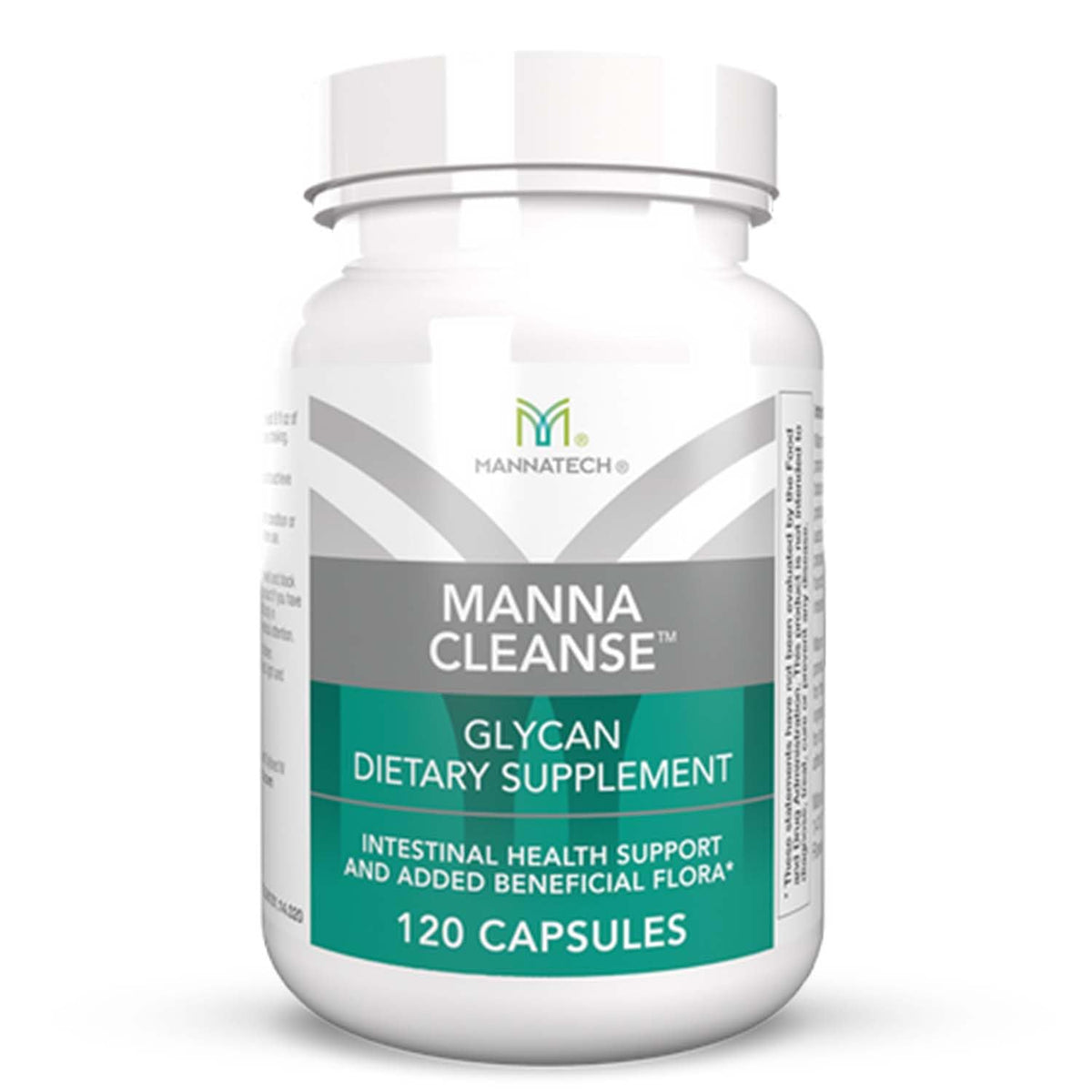 Mannatech MannaCleanse Gut Enzymes & Probiotics - 120 Capsules