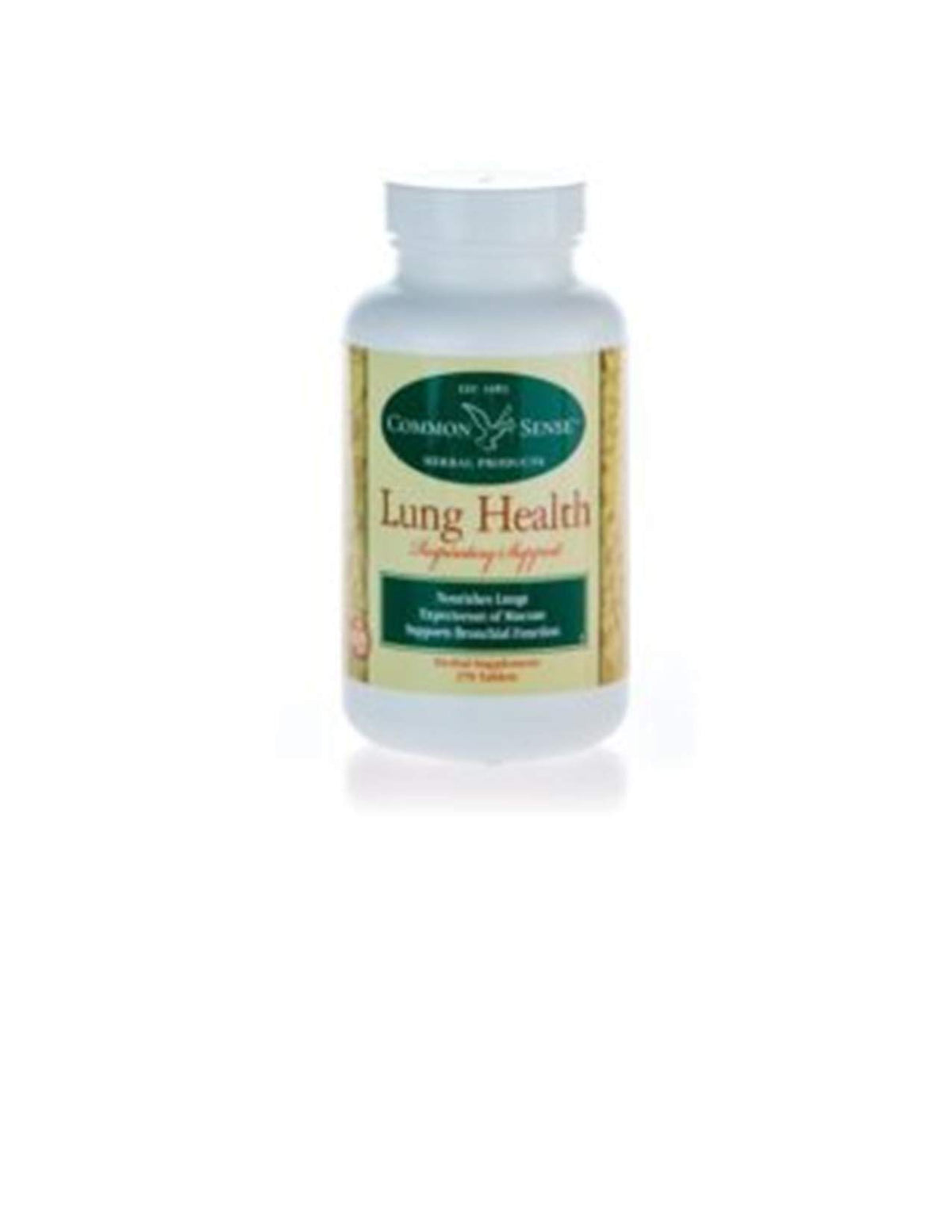 Common Sense Herbal Products Lung Health Respiratory Support - 120 Tablets