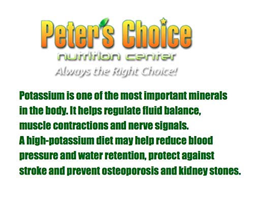 Peter's Choice Potassium Gluconate 595mg Tablets - 500 Count - image 3