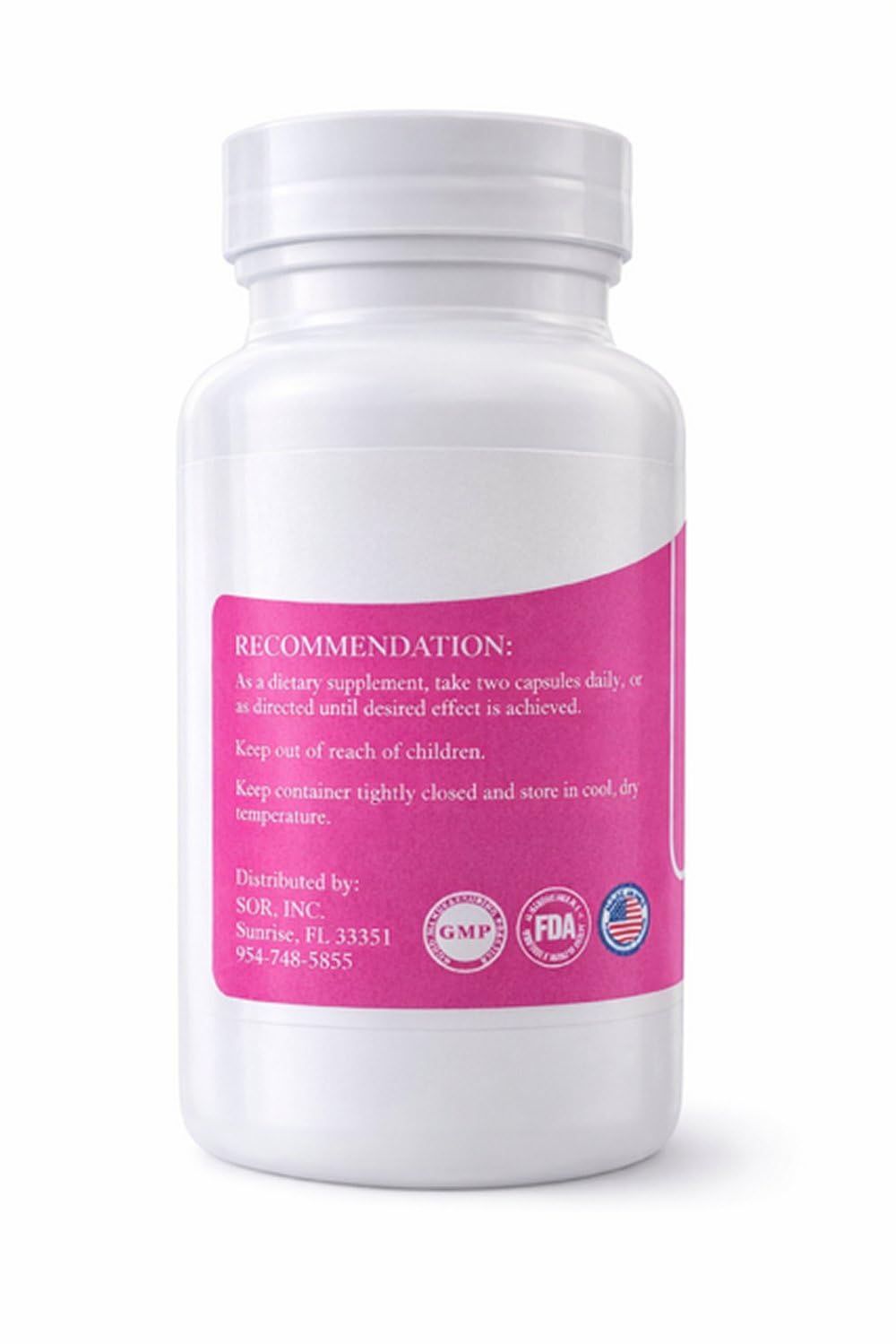 SOR, Inc. SOR Super R Mammary Glandular Supplement 400 mg - 100 Capsules - image 3