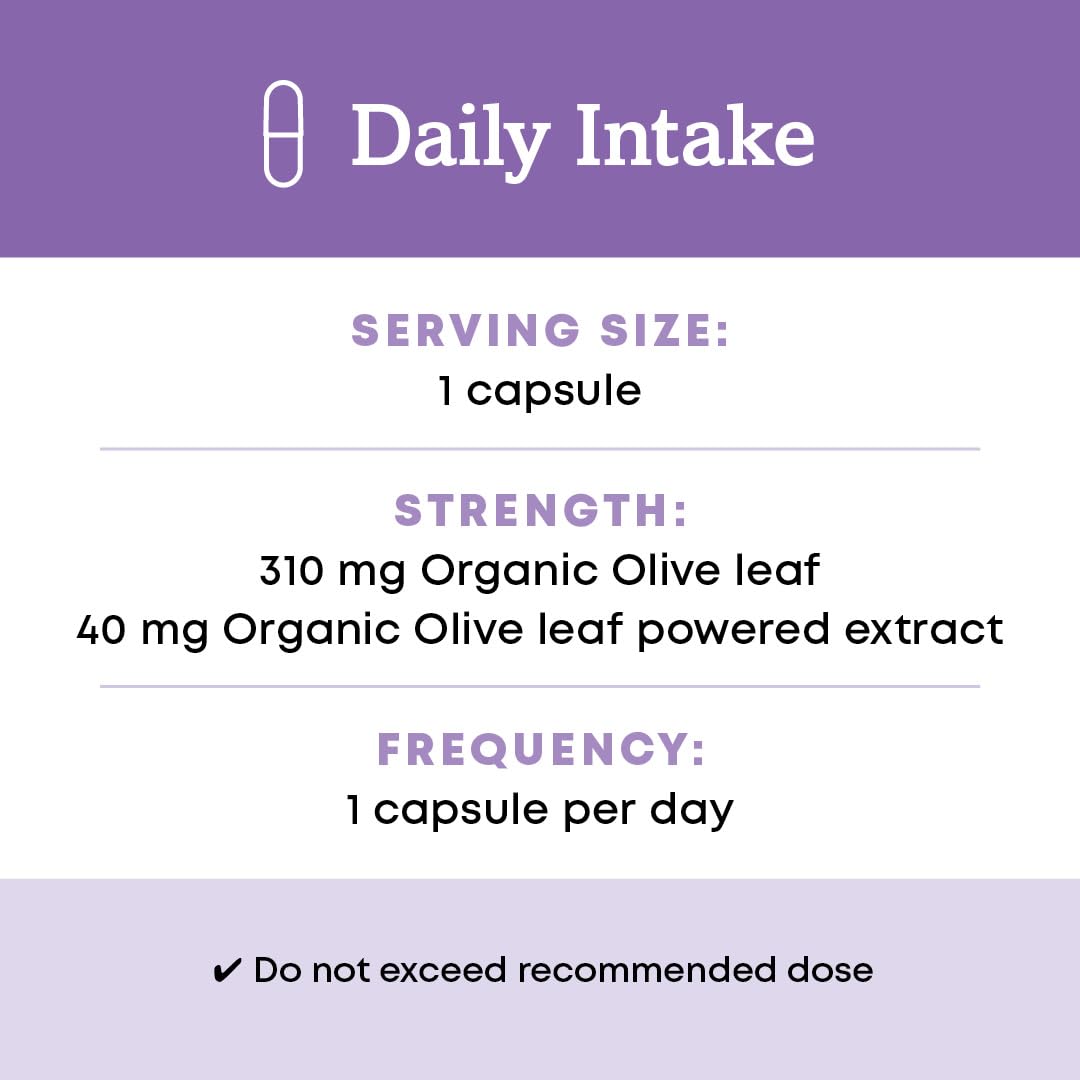 Oregon's Wild Harvest Olive Leaf Supplement 350 mg - 90 Capsules - image 7