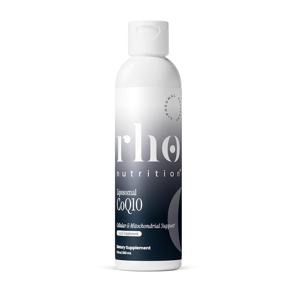 Rho Nutrition Liposomal CoQ10 Liquid Supplement - 6 Fl Oz