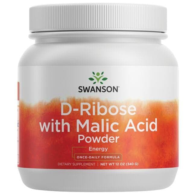 Swanson Ultra D-Ribose with Malic Acid Powder - 12 oz