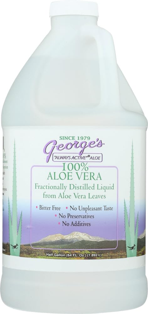 Georges Aloe George's Aloe Vera Aloe Liquid - 64 fl oz