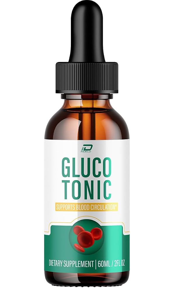 Indelo Gluco Tonic Drops Advanced Formula - 2 Fl Oz