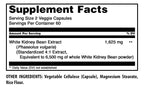 Amazing Nutrition White Kidney Bean Extract 1650 mg - 120 Vegetarian Capsules - image 2