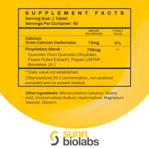 SUNN BIOLABS Urolo-Q Extra-Strength Prostate Support - 60 Tablets - image 3