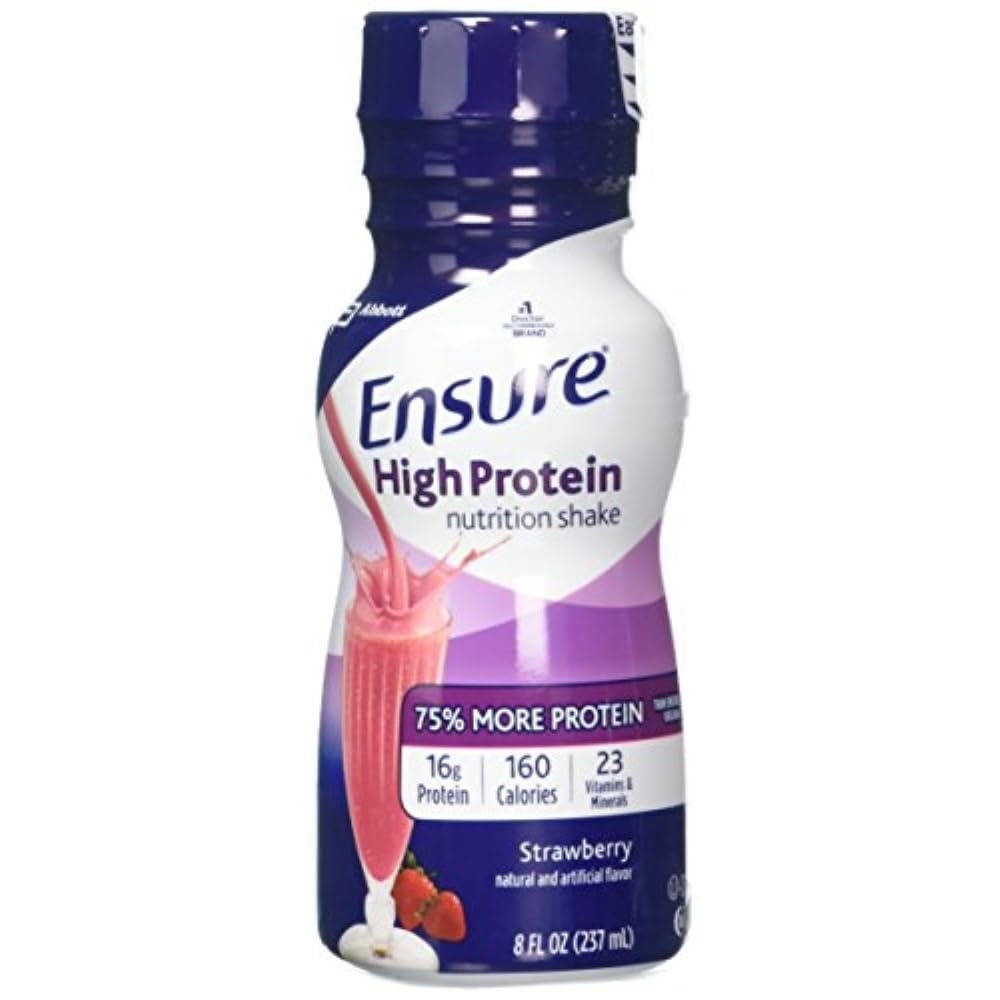 Ensure High Protein Nutrition Shake Strawberry - 6 Pack