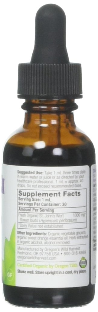 Oregon's Wild Harvest St. John's Wort Extract - 1 Fl Oz - image 4