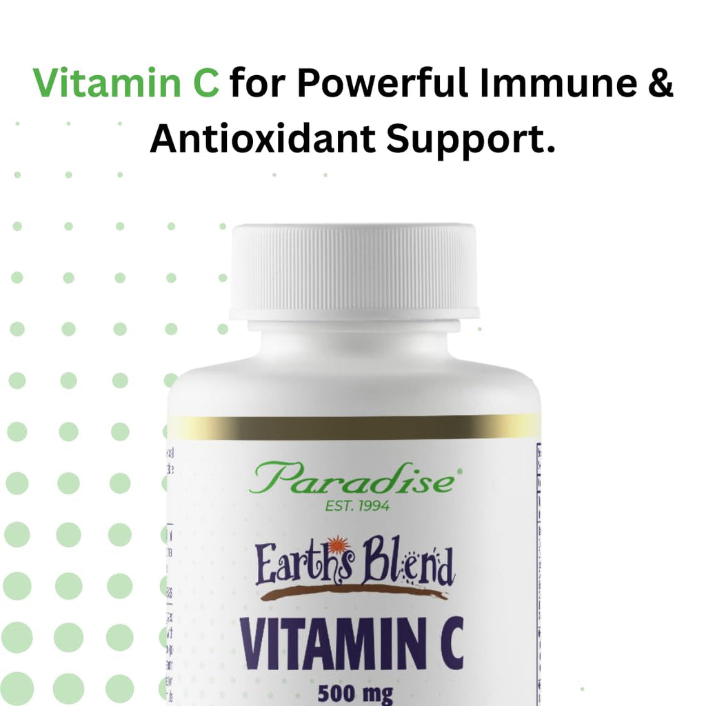 Paradise Herbs Earth's Blend Vitamin C - 90 Vegetarian Capsules - image 6