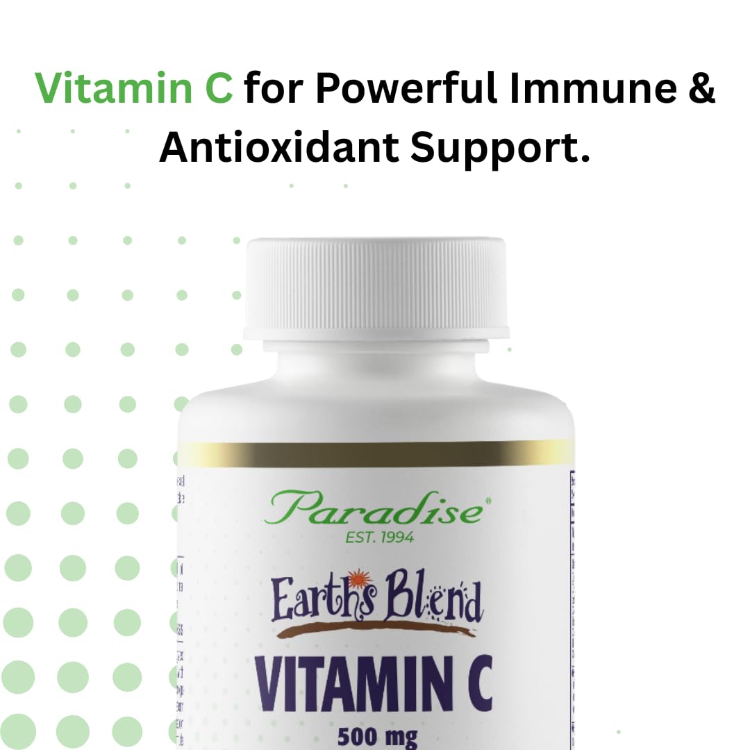 Paradise Herbs Earth's Blend Vitamin C - 90 Vegetarian Capsules - image 6