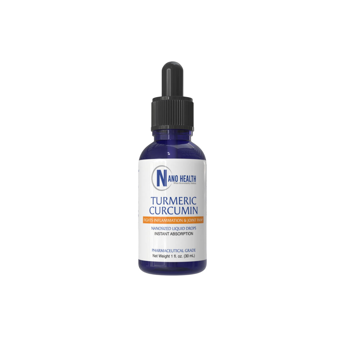 Nanoceutical Solutions Nano Turmeric Curcumin Liquid - 30 ml
