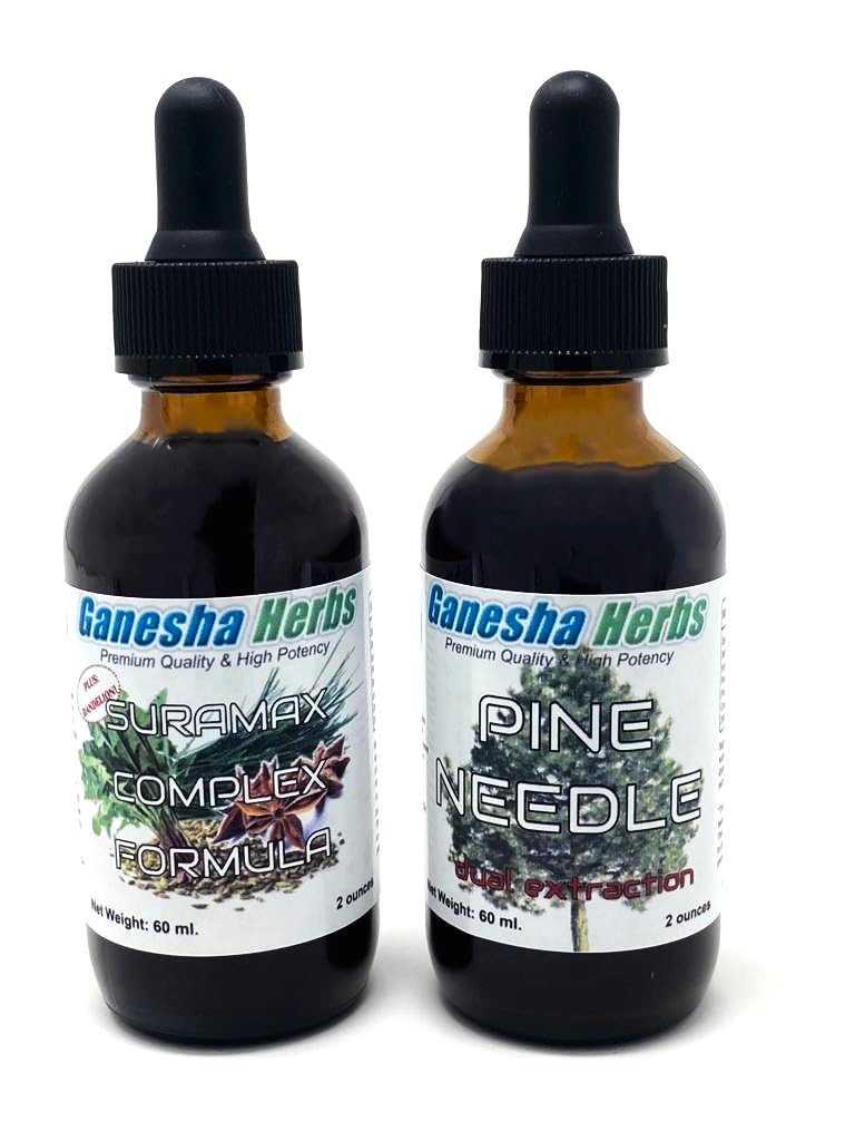 Ganesha Herbs Pine Needle and Suramax Tincture oz