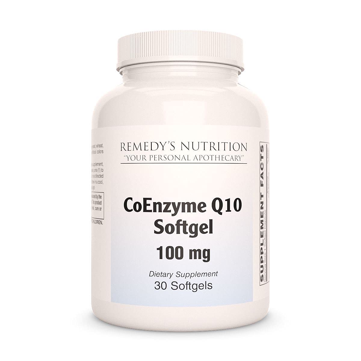 Remedy’s Nutrition Remedy's Nutrition CoQ10 100 mg - 30 Softgels