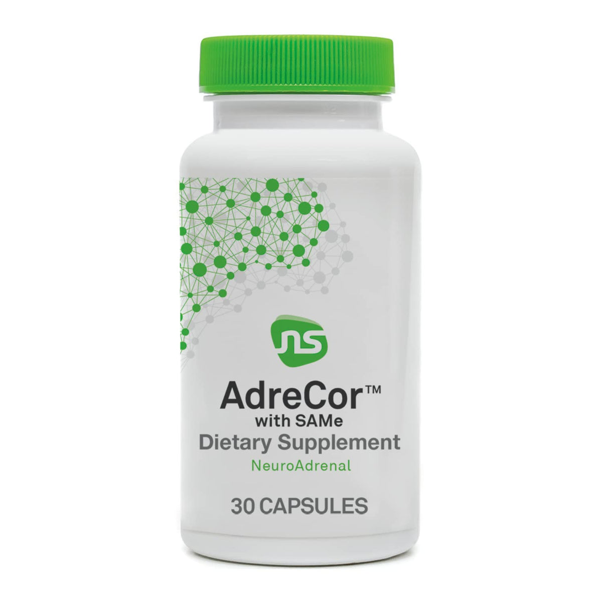 NeuroScience AdreCor with SAMe Adrenal Support - 30 Capsules