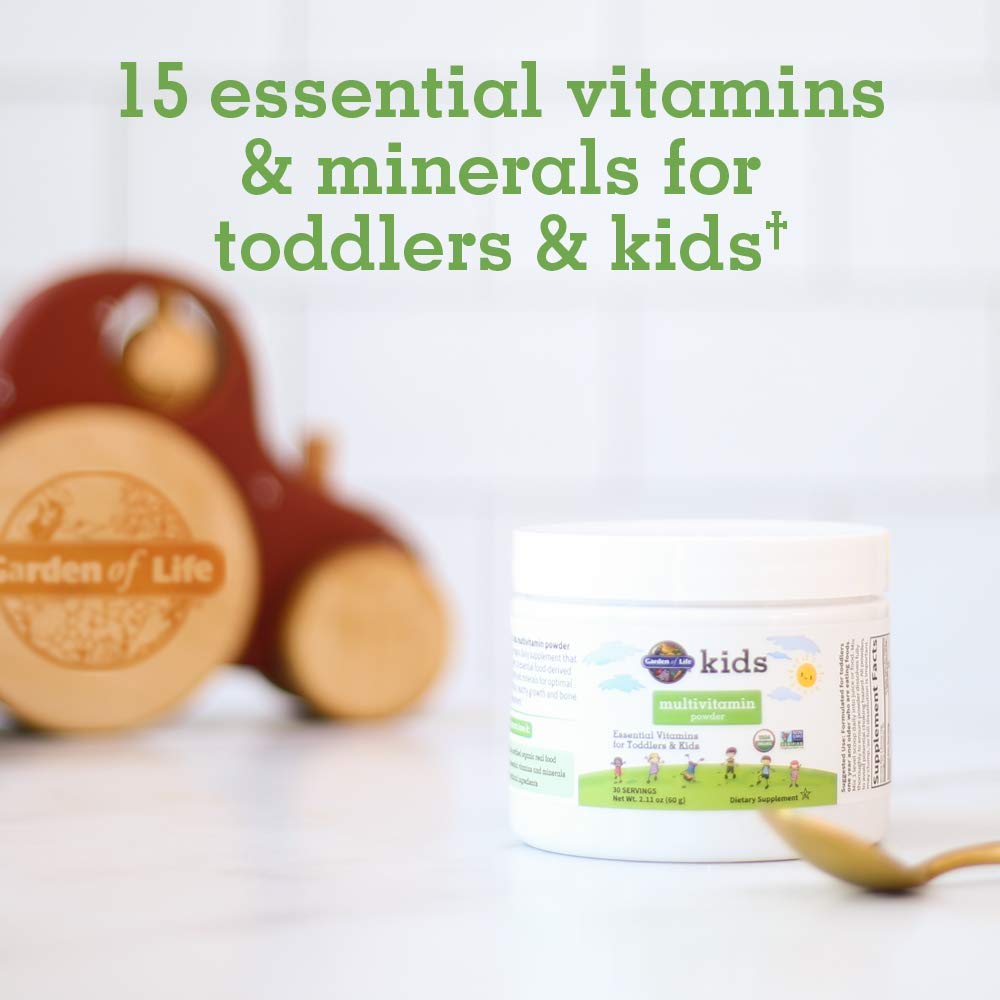 Garden of Life Kids Multivitamin Unflavored Powder - 30 Day Supply - image 3