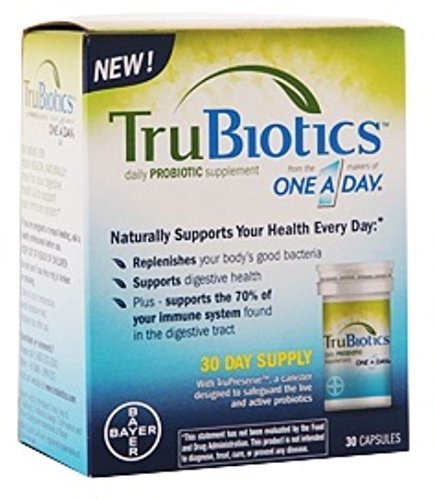 ONE A DAY TruBiotics Daily Probiotic Supplement - 90 Capsules