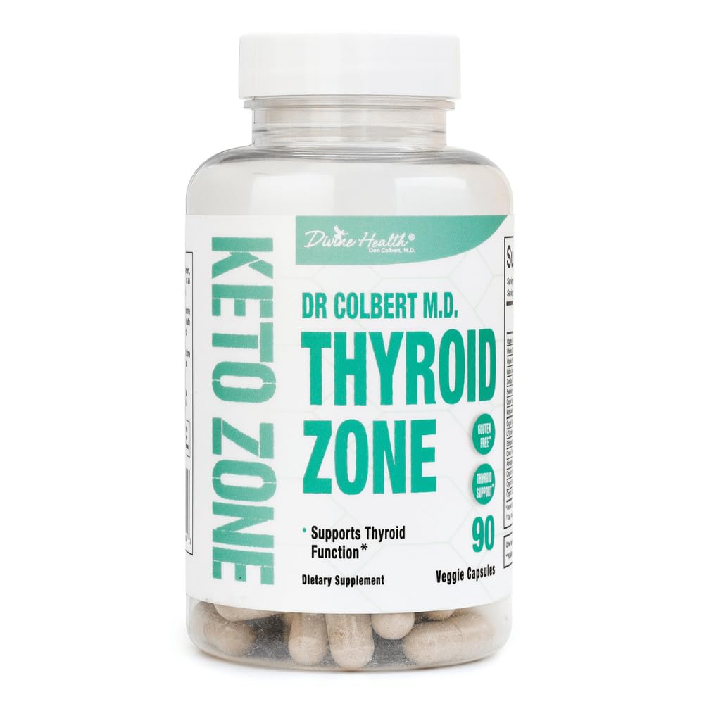 Divine Health Dr. Colbert Thyroid Zone - 90 Vegetarian Capsules