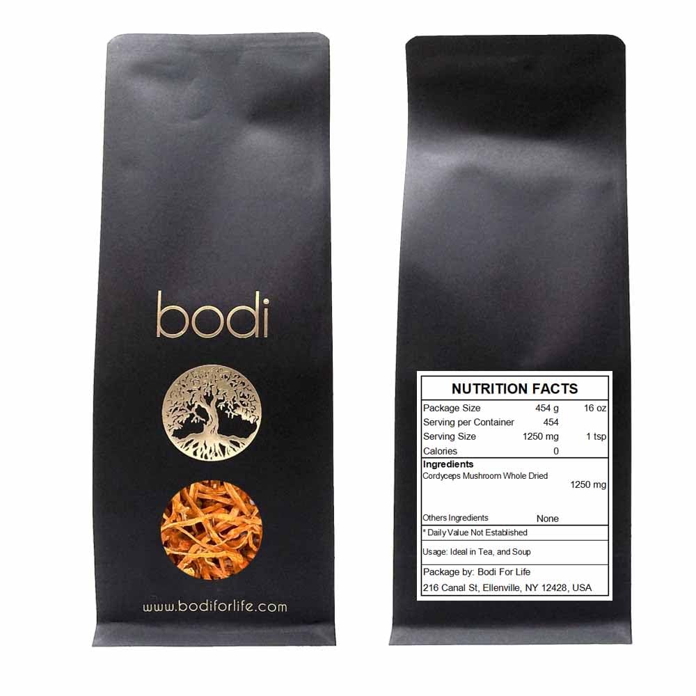 bodi : Cordyceps Mushroom Whole Dried