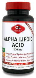 Olympian Labs Alpha Lipoic Acid 200 mg - 60 Capsules