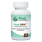 Peak Pure & Natural DIM 100mg Hormone Balance - 30 Servings