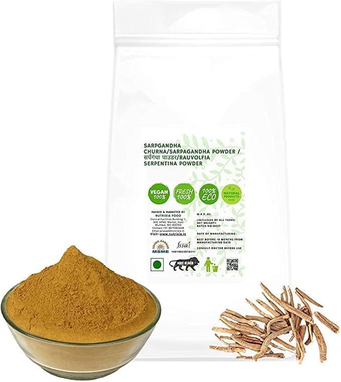 SENTA Sarpgandha Churna Rauvolfia Serpentina Powder - 250g
