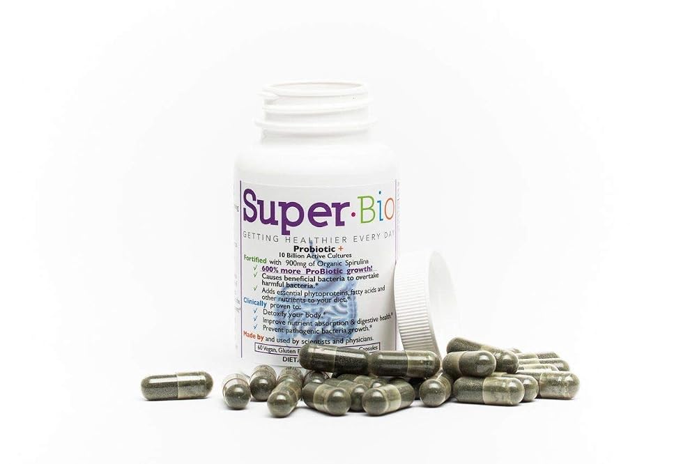 SuperBio Probiotic with Organic Spirulina - 1 Capsules - image 3